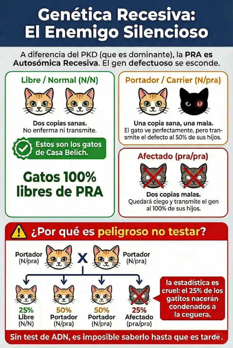 Genética Recesiva: El Enemigo Silencioso