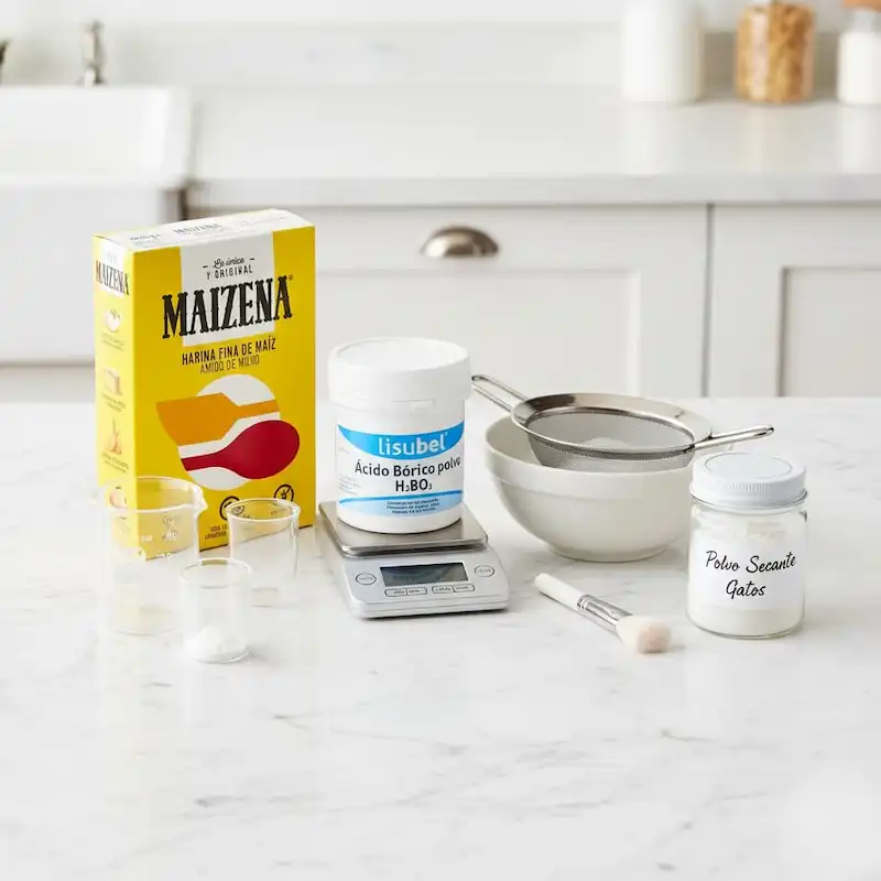 Polvo Secante y Blanqueador