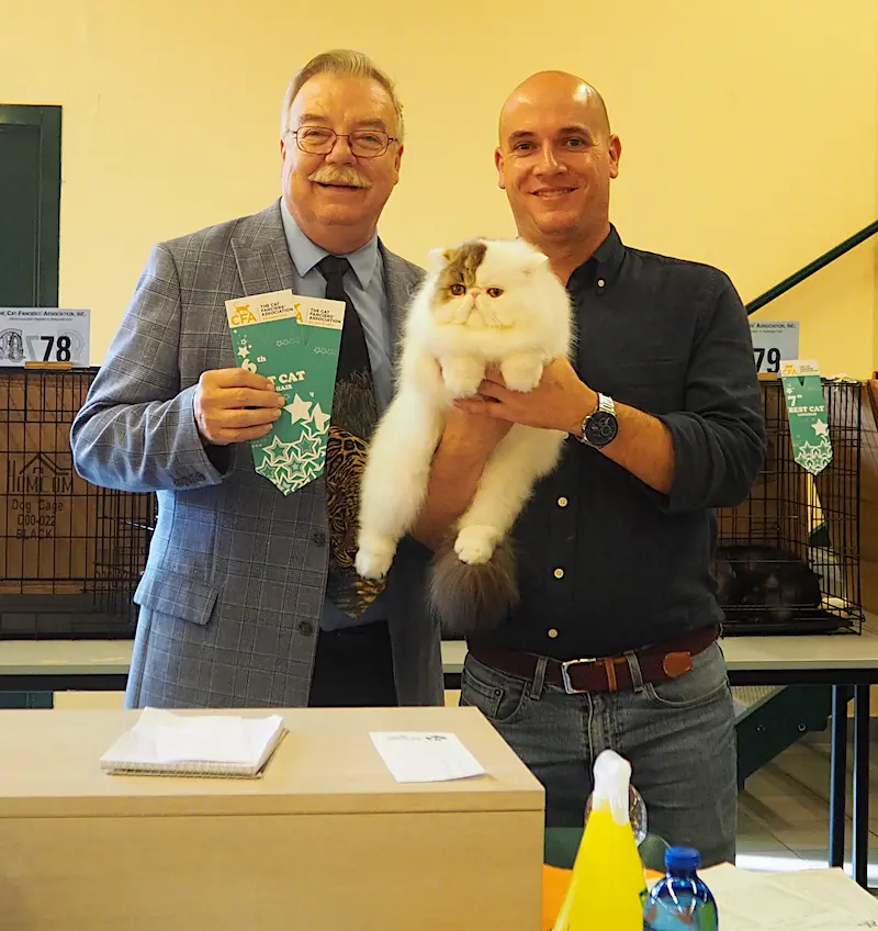 Foto del premio de GC RW Chicarabian Bandolero